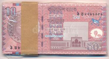 Banglades 2008. 10T (50x) sorszámkövető T:I,I- Bangladesh 2008. 10 Taka (50x) consecutive serials C:UNC,AU Krause P#47