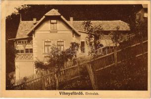 Vihnye, Vihnyefürdő, Kúpele Vyhne; Elvira Lak. Herzog M. kiadása / villa (EK)