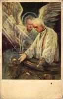 1937 Legyen meg a Te akaratod Prohászka Ottokár Templomépítő Bizottság kiadása s: Márton L. (lyuk / pinhole)