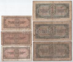 Szovjetunió 1937. 1Ch (3x) + 3Ch + 1938. 1R (3x) + 3R + 5R (2x) T:III,III-
Soviet Union 1937. 1 Che...