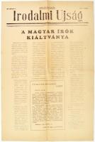 1956 Az Irodalmi Újság különkiadása a magyar írók kiáltványával október 23