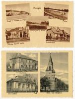 8 db RÉGI magyar, erdélyi és délvidéki Weinstock város képeslap: Csenger, Nak, Salgótarján, Harkányf...