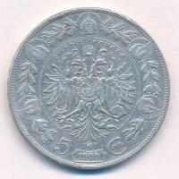 Ausztria 1909. 5K Ag "Ferenc József" T:3 
Austria 1909. 5 Corona Ag "Franz Joseph&qu...