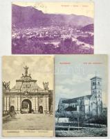 Kb. 114 db RÉGI történelmi magyar város képeslap vegyes minőségben, jobb lapokkal / Cca. 114 pre-194...
