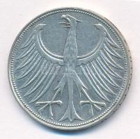 NSZK 1960G 5M Ag T:2,2- kis patina
GFR 1960G 5 Mark Ag C:XF,VF small patina
Krause KM#112.1