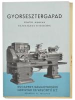 cca 1940 Budapest-Salgótarjáni Gépgyár és Vasöntő Rt. termékeinek képes bemutatója 32 lap (füzet és különálló lapok)
