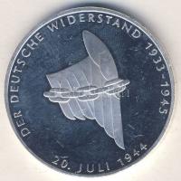 NSZK 1994. 10M Ag "Német Ellenállás" T:2