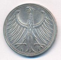 NSZK 1970F 5M Ag T:2,2- ph, karc
GFR 1970F 5 Mark Ag C:XF,VF edge error, scratch
Krause KM#112