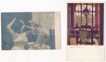 57 db főleg RÉGI külföldi város képeslap vegyes minőségben / 57 mostly pre-1945 European and other f...