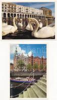 HAMBURG - modern képeslap füzet 30 képeslappal / modern booklet with 30 postcards