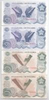 Jugoszlávia 1989. 2.000.000D + 1990. 50D (2x) + 200D T:III közte szép papír, az egyiken kis folt Yugoslavia 1989. 2.000.000 Dinara + 1990. 50 Dinara (2x) + 200 Dinara C:F fine paper in it, one small spot on one