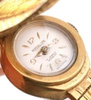 Midilux 17 köves mechanikus svájci óra és karkötő, 18 cm Tokkal Működik