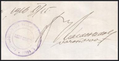 1916 Bp., kézzel írt orvosi (alkalmassági) bizonyítvány, "Pest-Pilis-Solt-Kiskun vármegye Budaf...