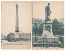 24 db RÉGI francia város képeslap vegyes minőségben / 24 pre-1945 French town-view postcards in mixed quality