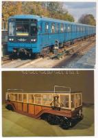 5 db MODERN motívum képeslap: tömegközlekedés / 5 modern postcards: public transport