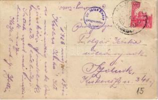 1926 Hajdúszovát, Hangya fogyasztási és értékesítő szövetkezet üzlete, templom. photo