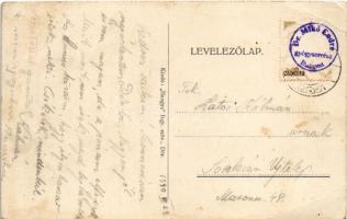 1940 Dör (Rábaköz), elemi népiskola, Hangya fogyasztási szövetkezet üzlete és saját kiadása, Élő Józ...