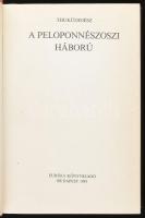 Thuküdidész: A peloponnészoszi háború. Ford., a jegyzeteket és az utószót írta: Muraközy Gyula. Bp.,...
