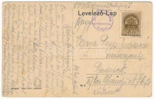 1940 Rakamaz, Hangya fogyasztási szövetkezet üzlete és saját kiadása (fa)