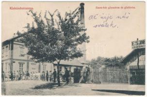 1915 Kiskundorozsma (Szeged), Eszes-féle gőzmalom és gőzfűrész (EK)