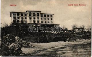 1910 Lovran, Lovrana, Laurana; Grand Hotel Lovrana. Verlag Bernhard Nathan