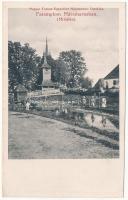 Mihálka, Krajnikfalva, Krainykovo (Máramaros); fatemplom. Magyar Turista Egyesület Máramarosi Osztálya, Benkő Miklós kiadása / wooden church