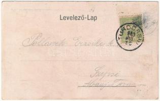 1903 Turdossin, Tvrdosín (Árva megye); Városház, Ignáz Reisz és Ignác Grossman üzlete. Sochán P. 119...