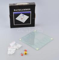 Backgammon (ostábla) játék eredeti dobozában