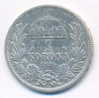 1894KB 1K Ag "Ferenc József" T:3 
Adamo K5