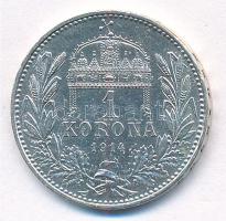 1914KB 1K Ag "Ferenc József" T:1-
Adamo K5.1