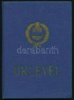 1970 Keszthely, növényvédő szakmérnök leckekönyv és oklevél