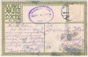 1908 Budapesti Nemzeti Múzeum / National Museum. Wiener Werkstätte No. 456. s: Franz Kuhn (Rb)