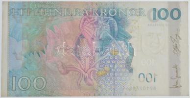 Svédország 2001-2014. 100K T:III
Sweden 2001-2014. 100 Kronor C:F
Krause P#65