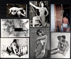 7 db amatőr erotikus / pornográf fotó, vegyes méretben