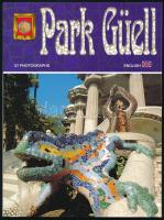 cca 2000 Barcelona, Park Güell, angol nyelvű, képes ismertető füzet, 32 p.