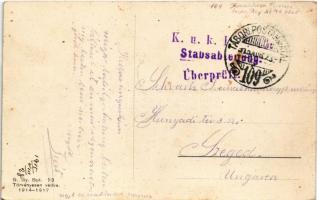 1915 Budapest V. Országház, Parlament, gőzhajó (fl)