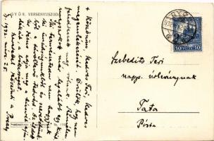 1932 Győr, Versenyuszoda, Gróf Cziráky Béla emlékmű