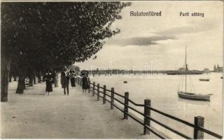 1914 Balatonfüred, parti sétány. Koller Károly utóda kiadása