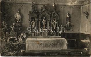 1915 Budapest VIII. A Belső Klinikák kápolnája. Baross utca 25. + "Katonai ápolási ügy Militärpflege" (fl)