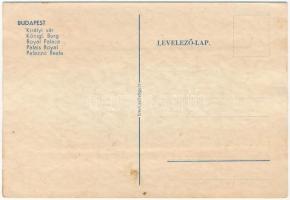 Budapest I. Királyi vár - Ervin szövőgyár textillap