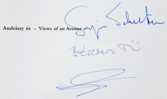 Gajus Scheltema - Tibor Bérczes - Martijn de Vries: Andrássy út. Views of an Avenue. A szerzők, Gaju...