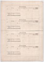 Német Birodalom / Berlin 1865. "Porosz Életbiztosítási Részvénytársaság Berlinben" részvén...