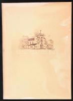 Kotsis Iván: Tervgyűjtemény. A M. Kir. József-Nádor Műegyetem építészhallgatónak az I. számú épülett...