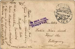 1917 Osztrák-magyar katona / WWI Austro-Hungarian K.u.K. military, soldier. photo + "Zita kórhá...