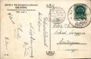 1940 Nagybánya, Baia Mare; bevonulás / entry of the Hungarian troops + "1940 Nagybánya visszaté...