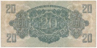 1944. 1P + 2P + 5P (2x) + 20P "Vöröshadsereg Parancsnoksága" T:III