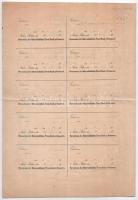 Német Birodalom / Stettin 1856. "A Stettini Pomerániai Lovagrendi Magánbank" részvénye 500...