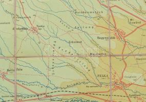 A Magas-Tátra turistatérképe, 1:50 000, rajz és lith. Schubert Budapest, kiadja: M. Kir. Földmívelés...