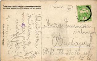 Kőrösmező, Körösmező, Jaszinya, Jasina, Yasinia (Máramaros); Rutének munkában. Hora mérnök felvétele...