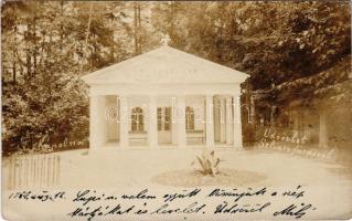 1899 (Vorläufer) Szliács-fürdő, Kúpele Sliac; kápolna / chapel. photo (EK)